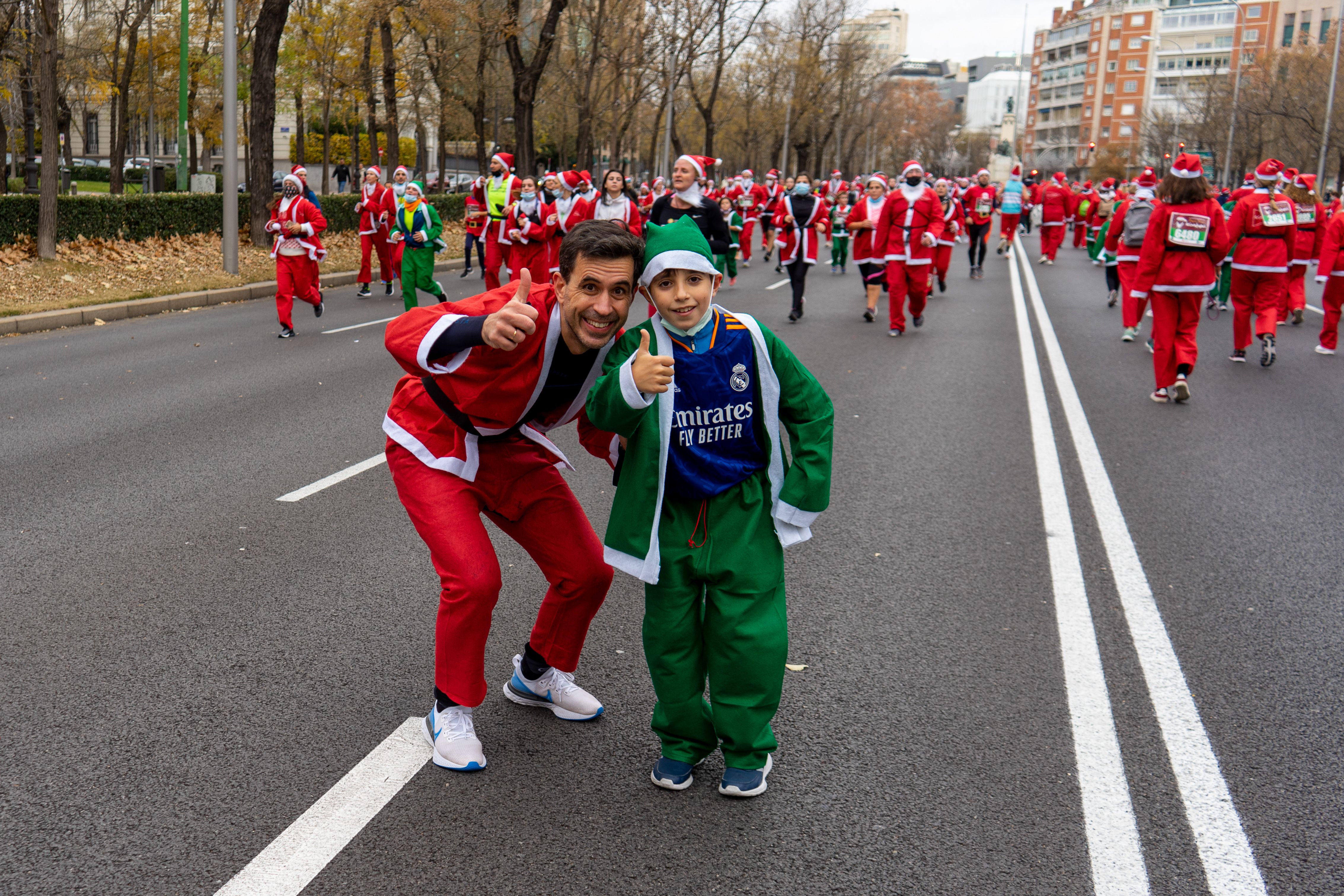 Las mejores fotos de la Carrera de Papá Noel El Corte Inglés 