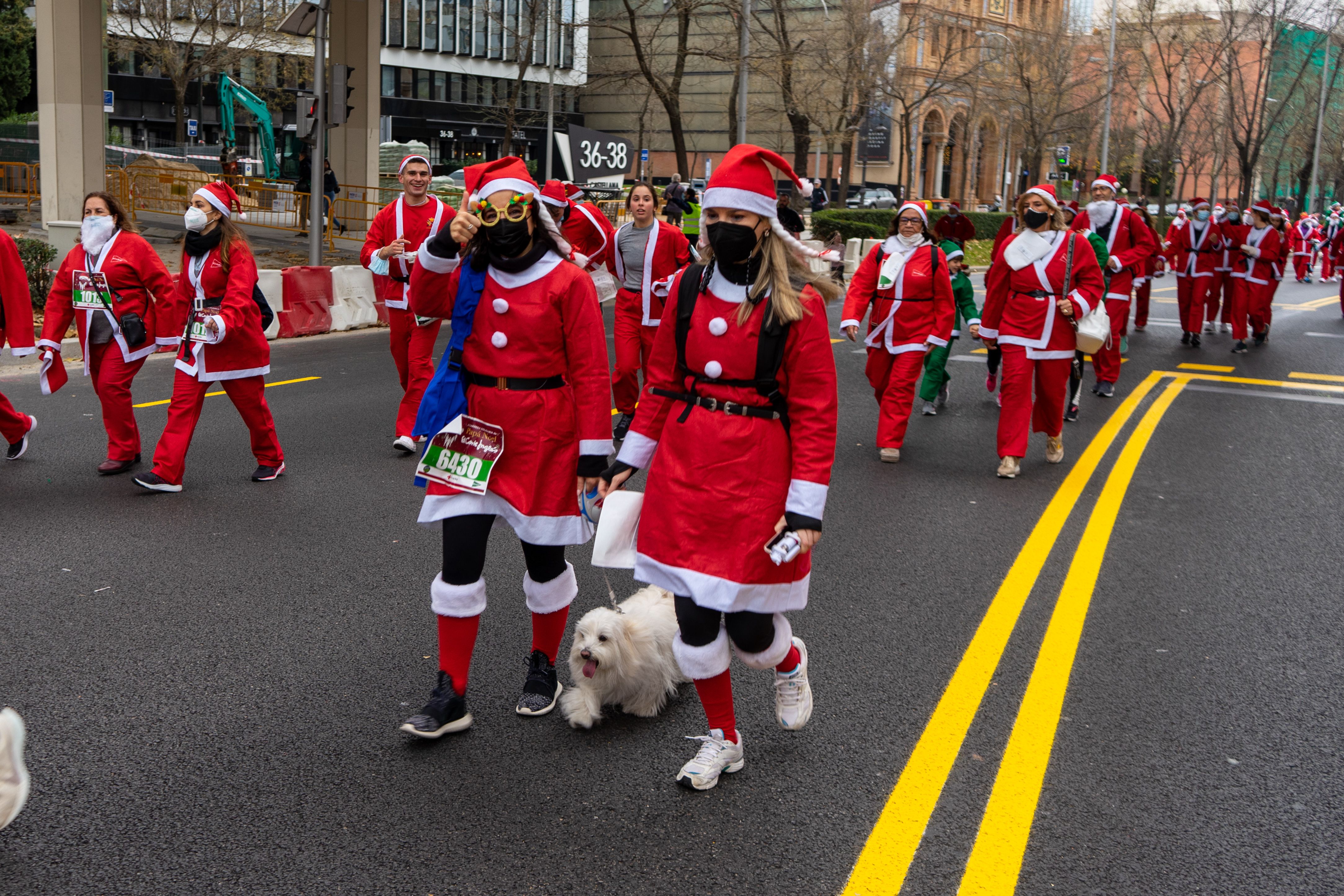 Las mejores fotos de la Carrera de Papá Noel El Corte Inglés 