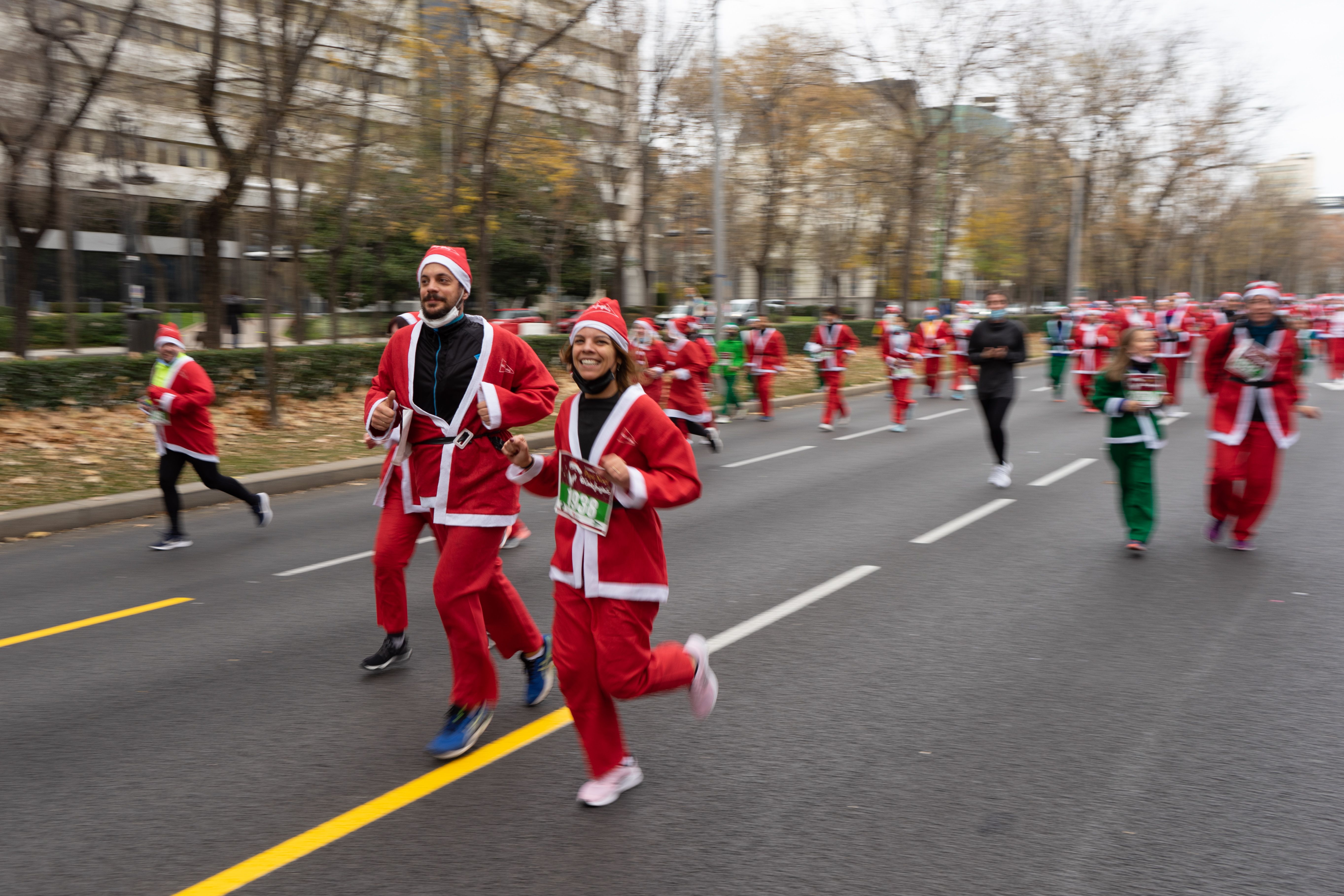 Las mejores fotos de la Carrera de Papá Noel El Corte Inglés 