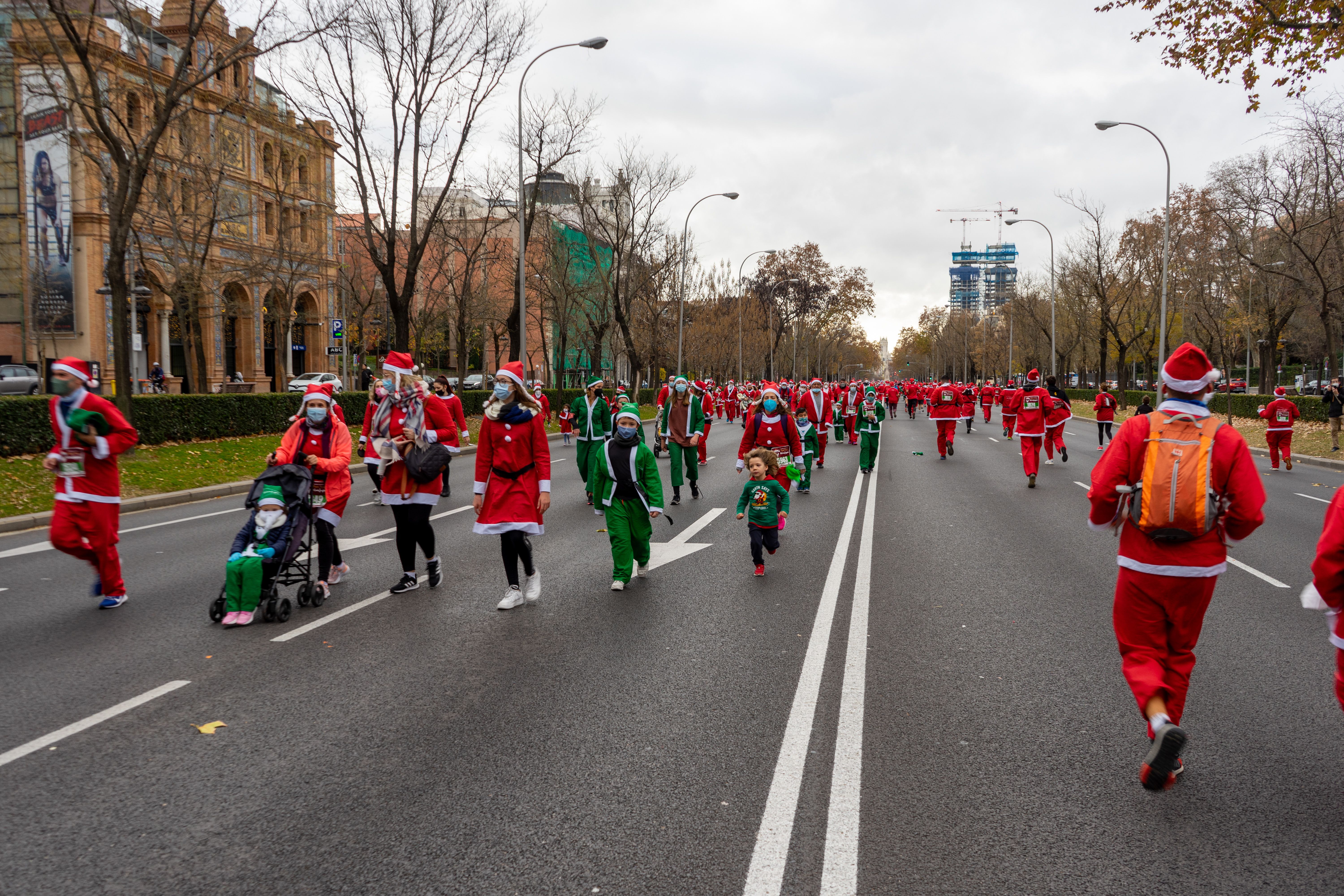Las mejores fotos de la Carrera de Papá Noel El Corte Inglés 