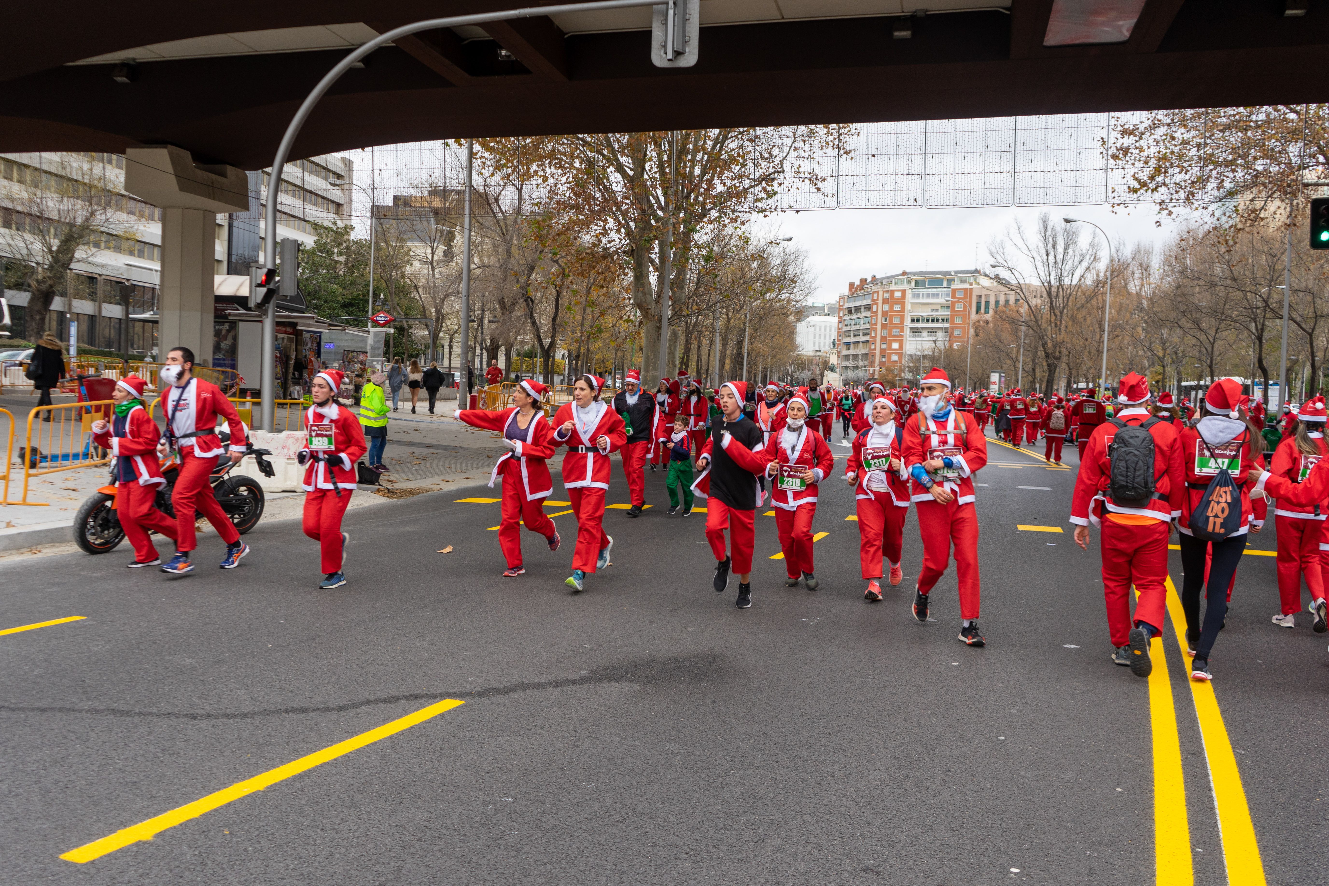 Las mejores fotos de la Carrera de Papá Noel El Corte Inglés 