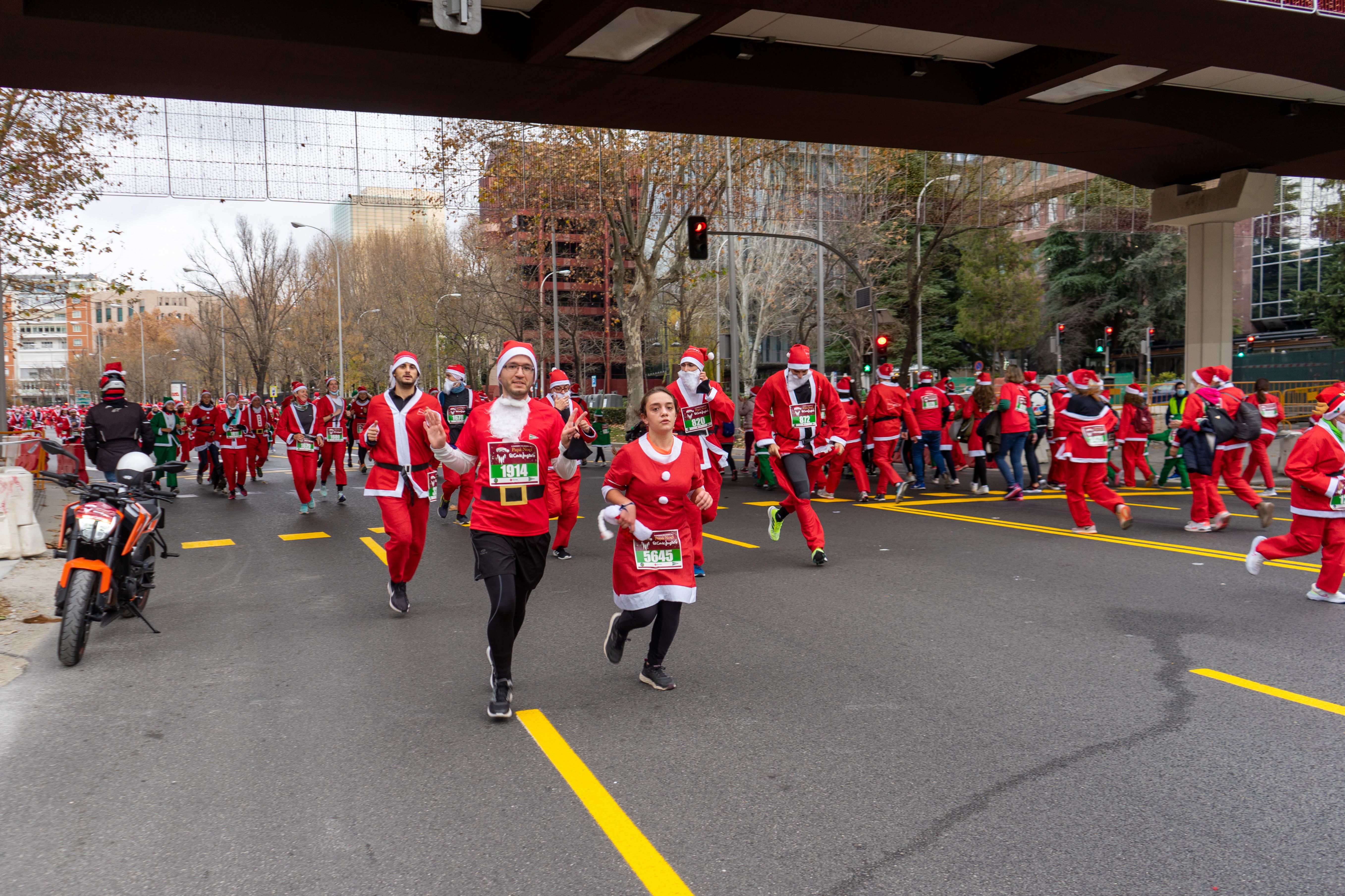 Las mejores fotos de la Carrera de Papá Noel El Corte Inglés 