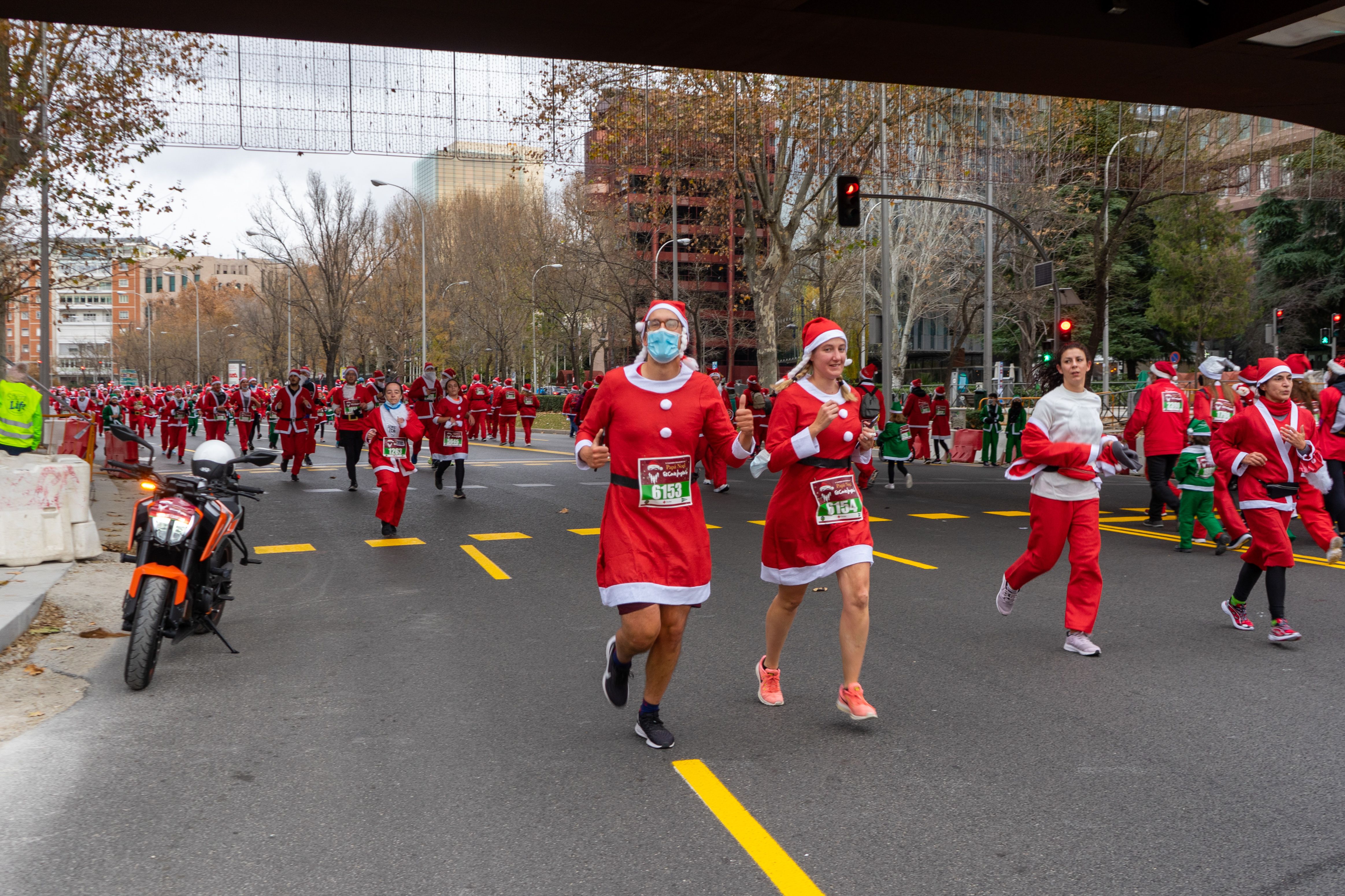 Las mejores fotos de la Carrera de Papá Noel El Corte Inglés 