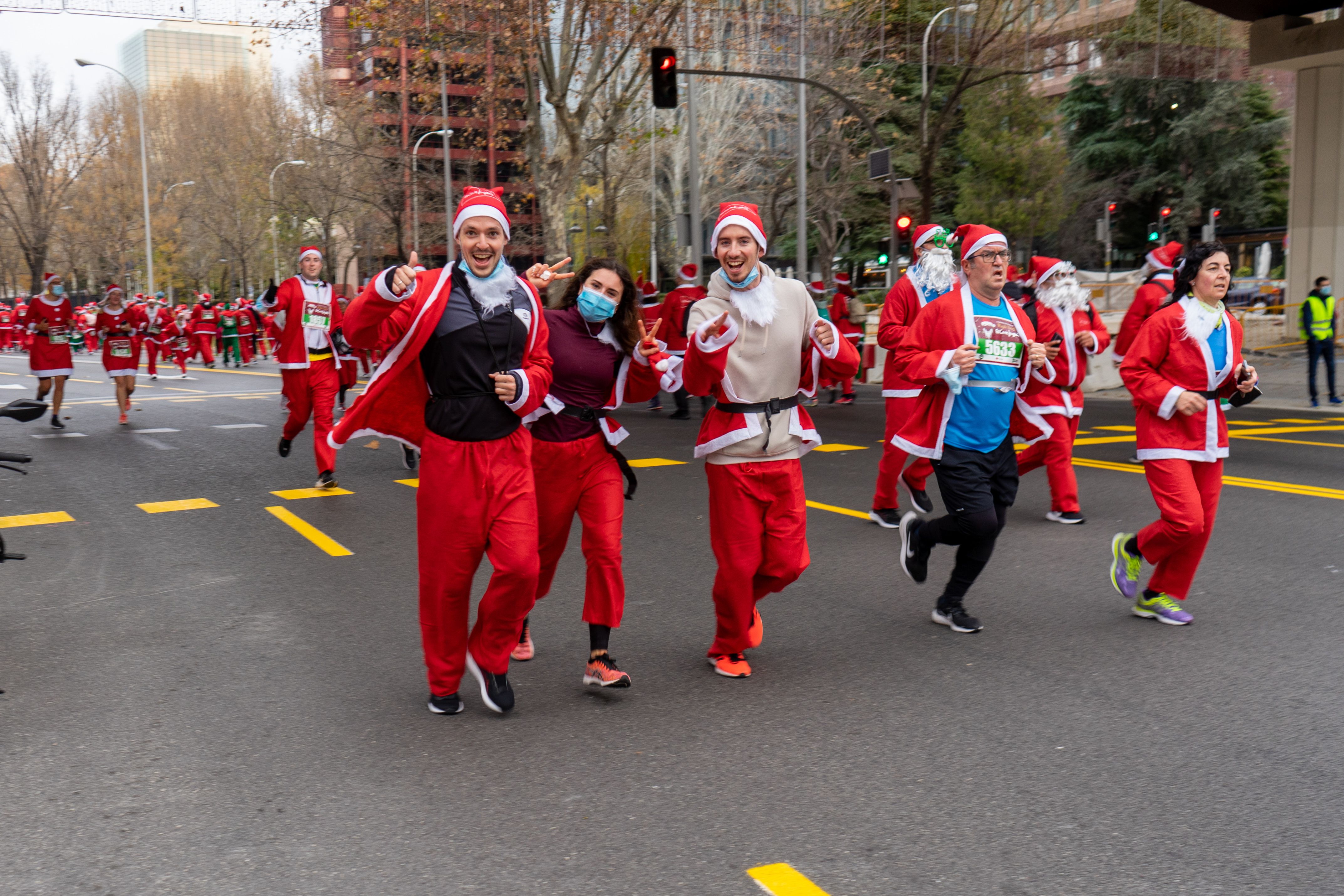 Las mejores fotos de la Carrera de Papá Noel El Corte Inglés 