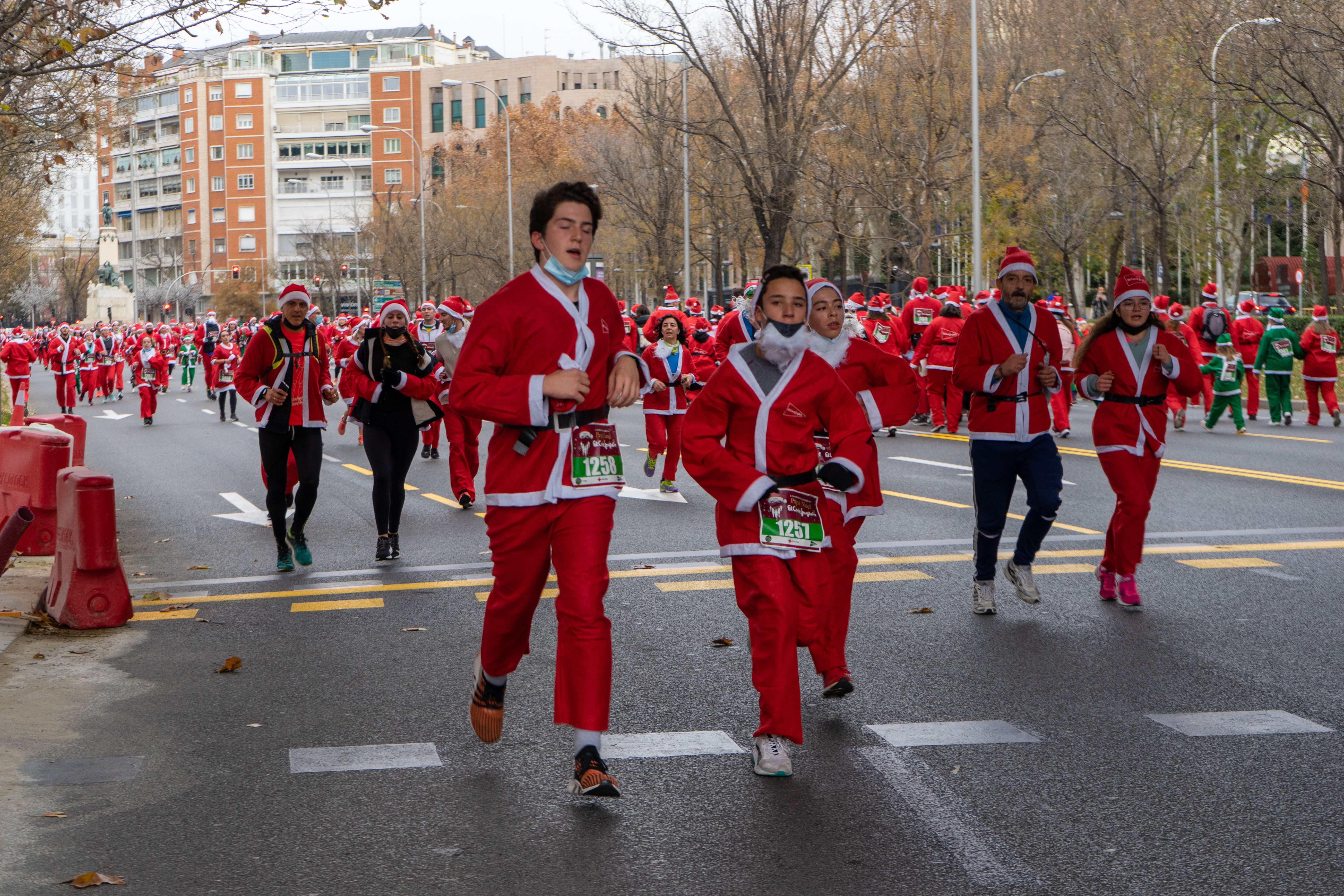 Las mejores fotos de la Carrera de Papá Noel El Corte Inglés 