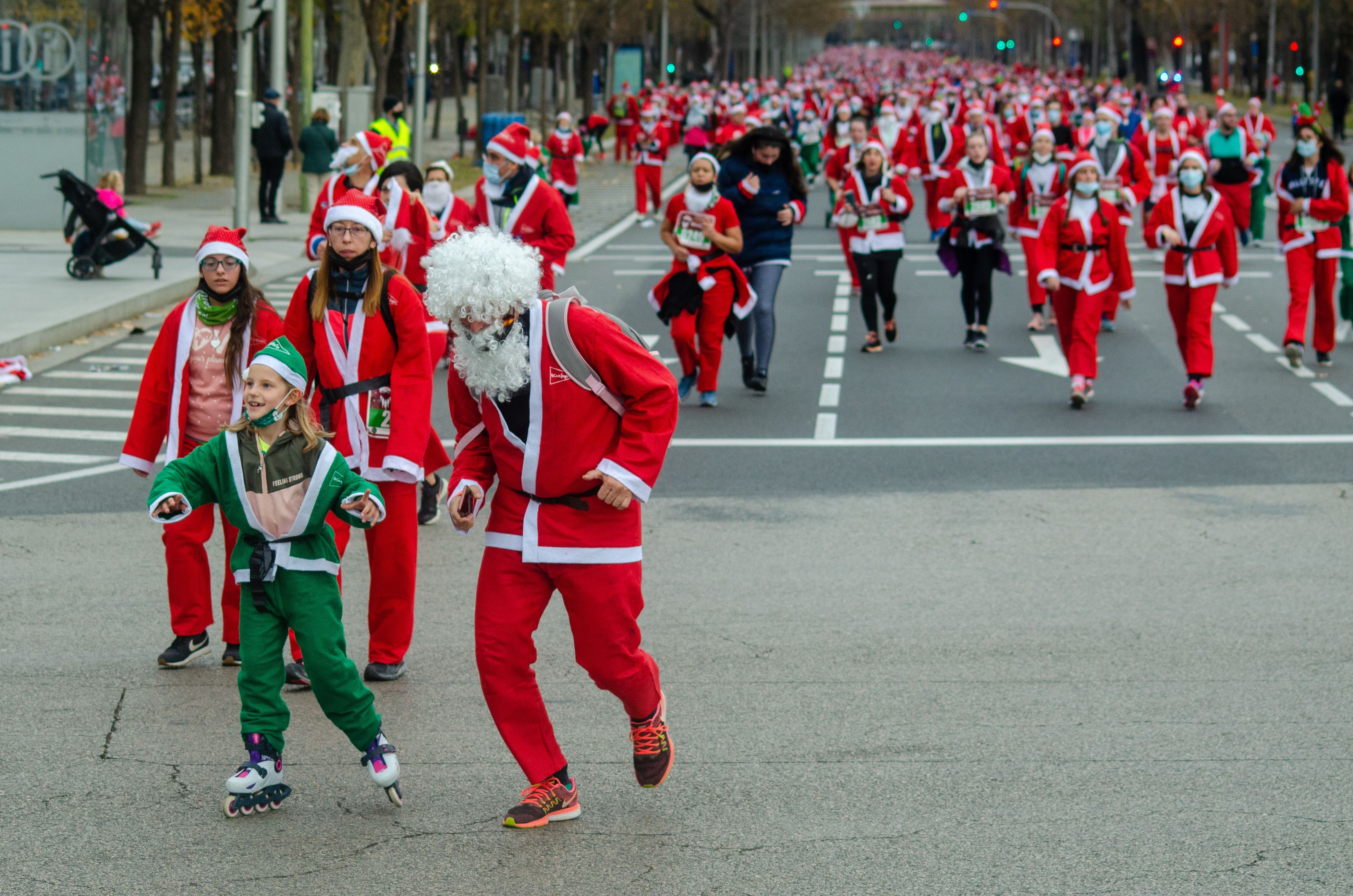 Las mejores fotos de la Carrera de Papá Noel El Corte Inglés 