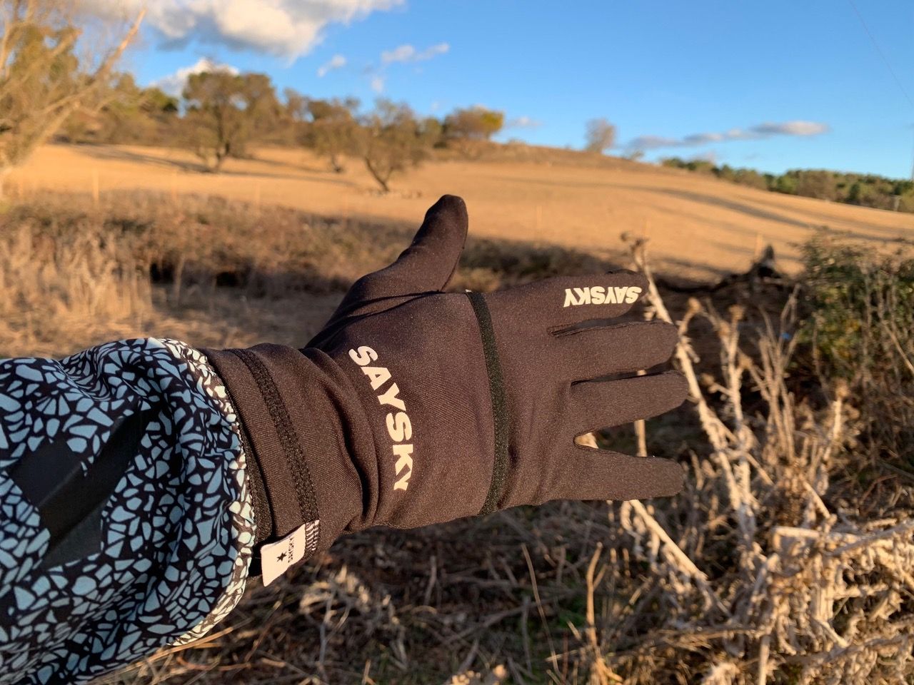 A PRUEBA I Guantes running Saysky Blaze