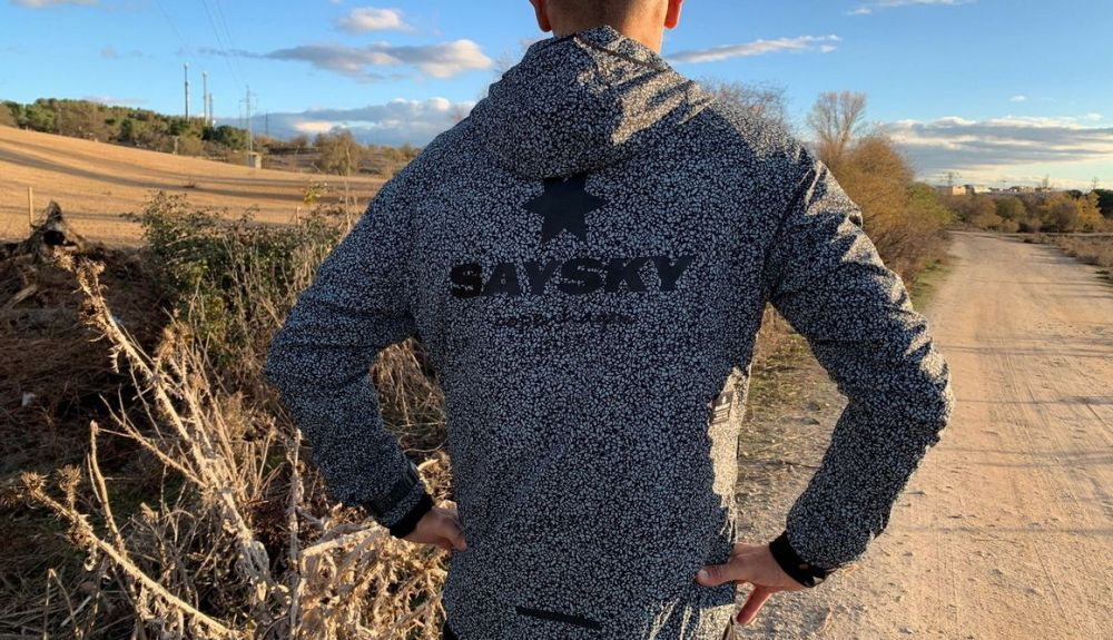 Parte trasera del cortavientos Saysky Terrazo Pace Jacket Parte trasera del cortavientos Saysky Terrazo Pace Jacket