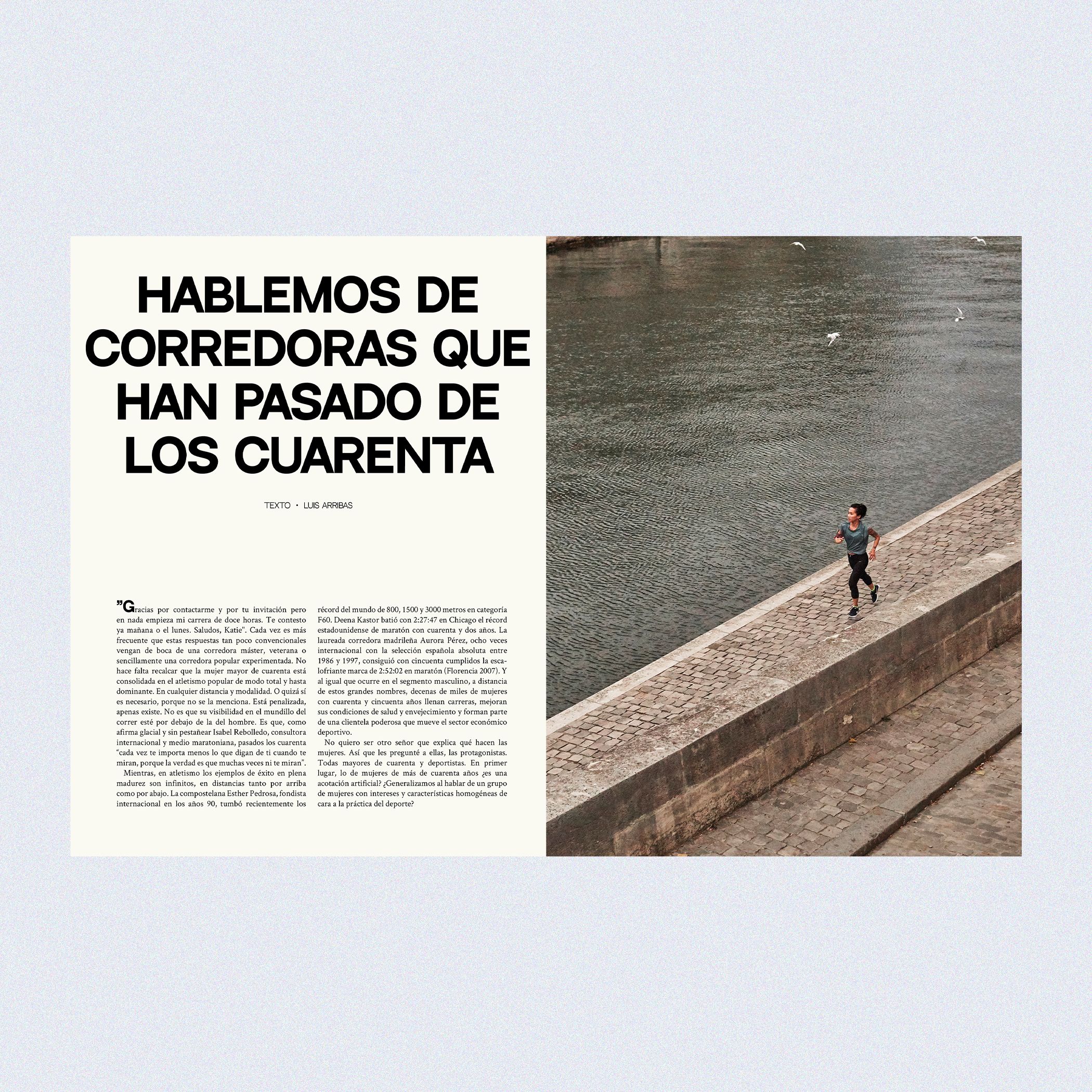  ¿Correr más allá de los 40? ¿Correr mñás allá de los 40 siendo mujer? Este es tu artículo.
