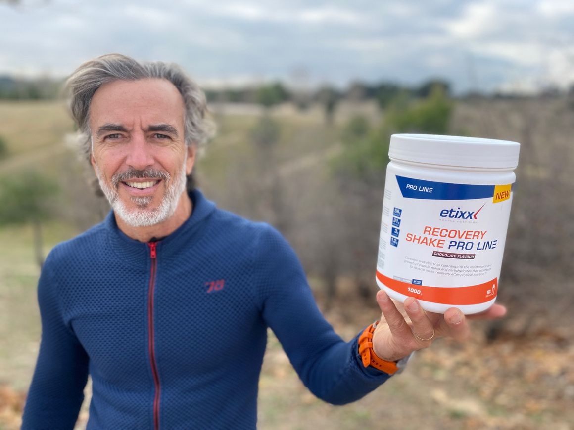 Carlos Ultrarun ha probado el batido de recuperación Etixx Recovery Shake Pro Line