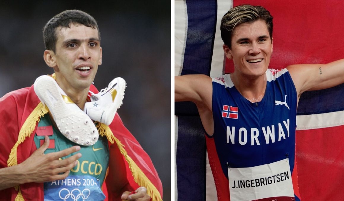 Hicham el Guerrouj es una de las referencias que tiene ante sí Jakob Ingebrigtsen. COI Y SPORTMEDIA Hicham el Guerrouj es una de las referencias que tiene ante sí Jakob Ingebrigtsen. COI Y SPORTMEDIA