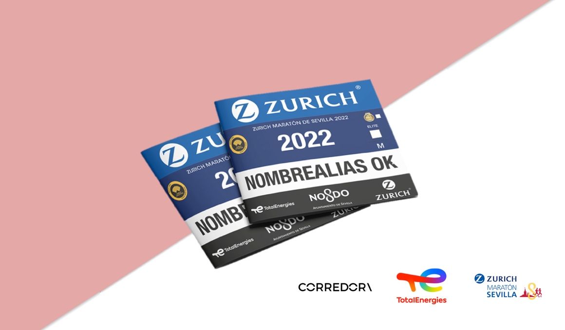 Sorteamos cinco dorsales para el Zurich Maratón de Sevilla de la mano de Total Energies.