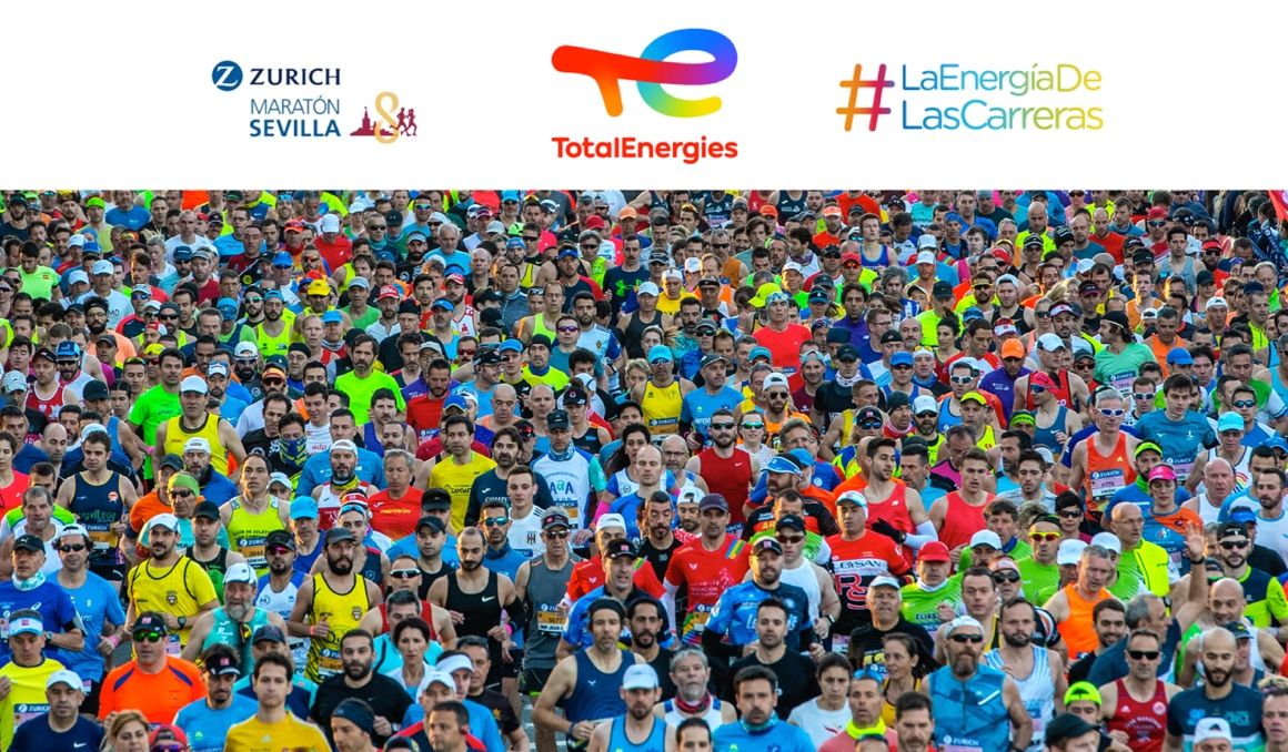 Con TotalEnergies puedes correr gratis el Zurich Maratón de Sevilla 2022.