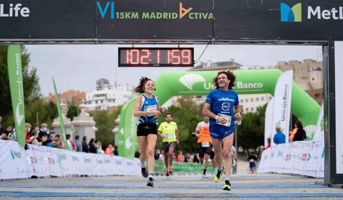 Una imagen del 15KM Madrid Activa patrocinada por Metlife.