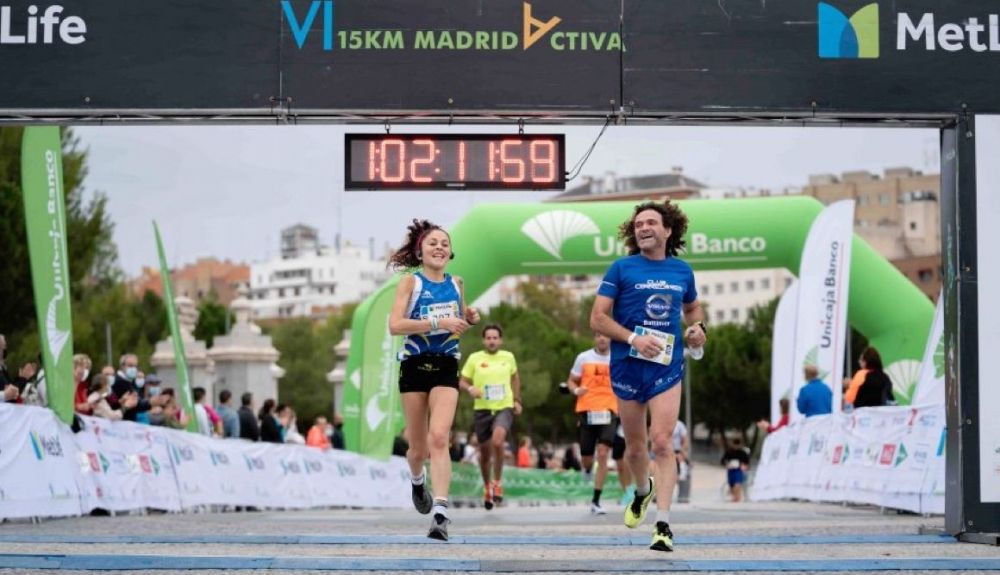 Una imagen del 15KM Madrid Activa patrocinada por Metlife.