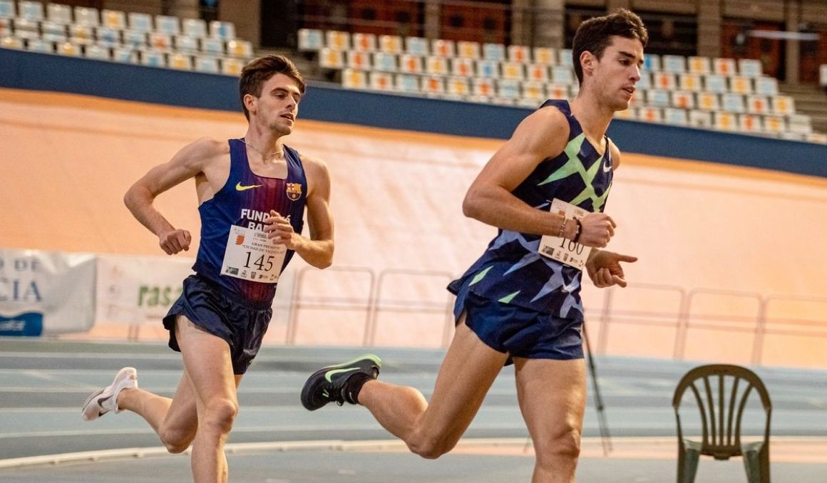 Jesús Gómez y Adrián Ben volverán a estar en el Palau Luis Puig el próximo 2 de febrero. SPORTMEDIA.