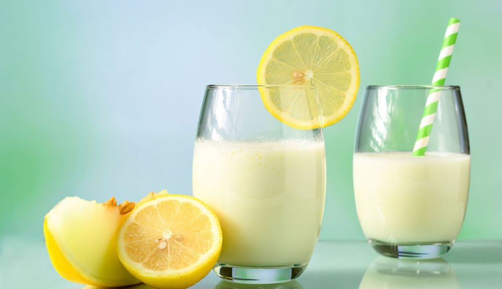Batido de yogur y limón Batido de yogur y limón