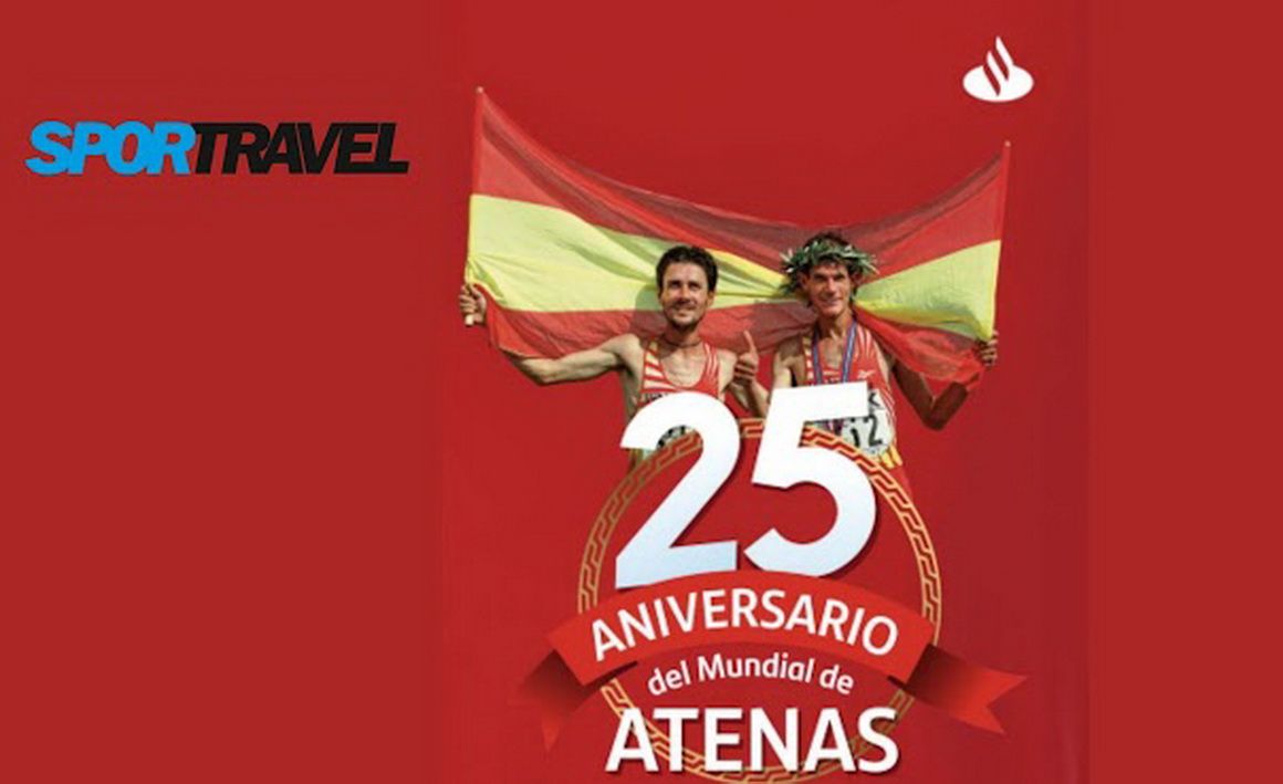 Viaja con Abel Antón y Martín Fiz a celebrar el 25 aniversario en Atenas 2022
