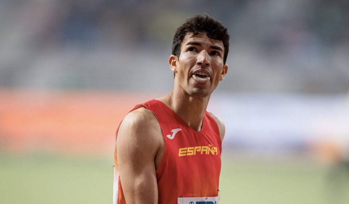 Adel Mechaal ha batido el récord de Europa de 3000 metros en pista cubierta. SPORTMEDIA.