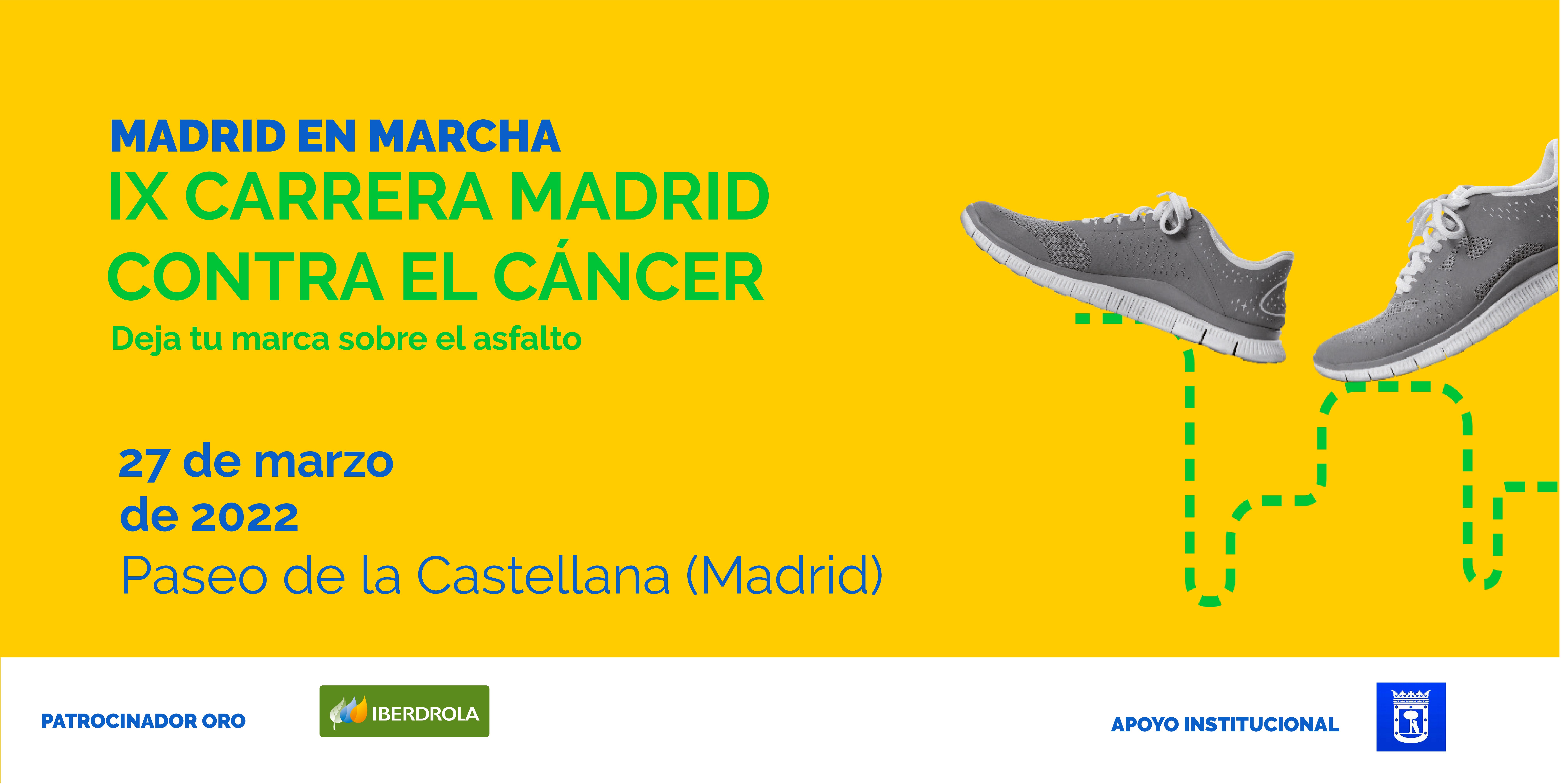 La Carrera Madrid Contra el Cáncer se disputa el próximo 27 de marzo.