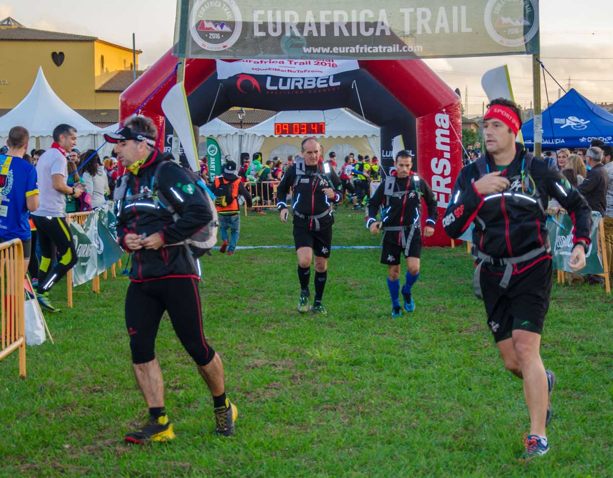 Una imagen de la Eurafrica Trail, una original carrera que discurre por tres países