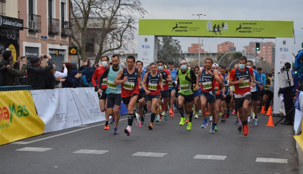 Salida del Medio Maratón Fuencarral El Pardo 2022 Salida del Medio Maratón Fuencarral El Pardo 2022