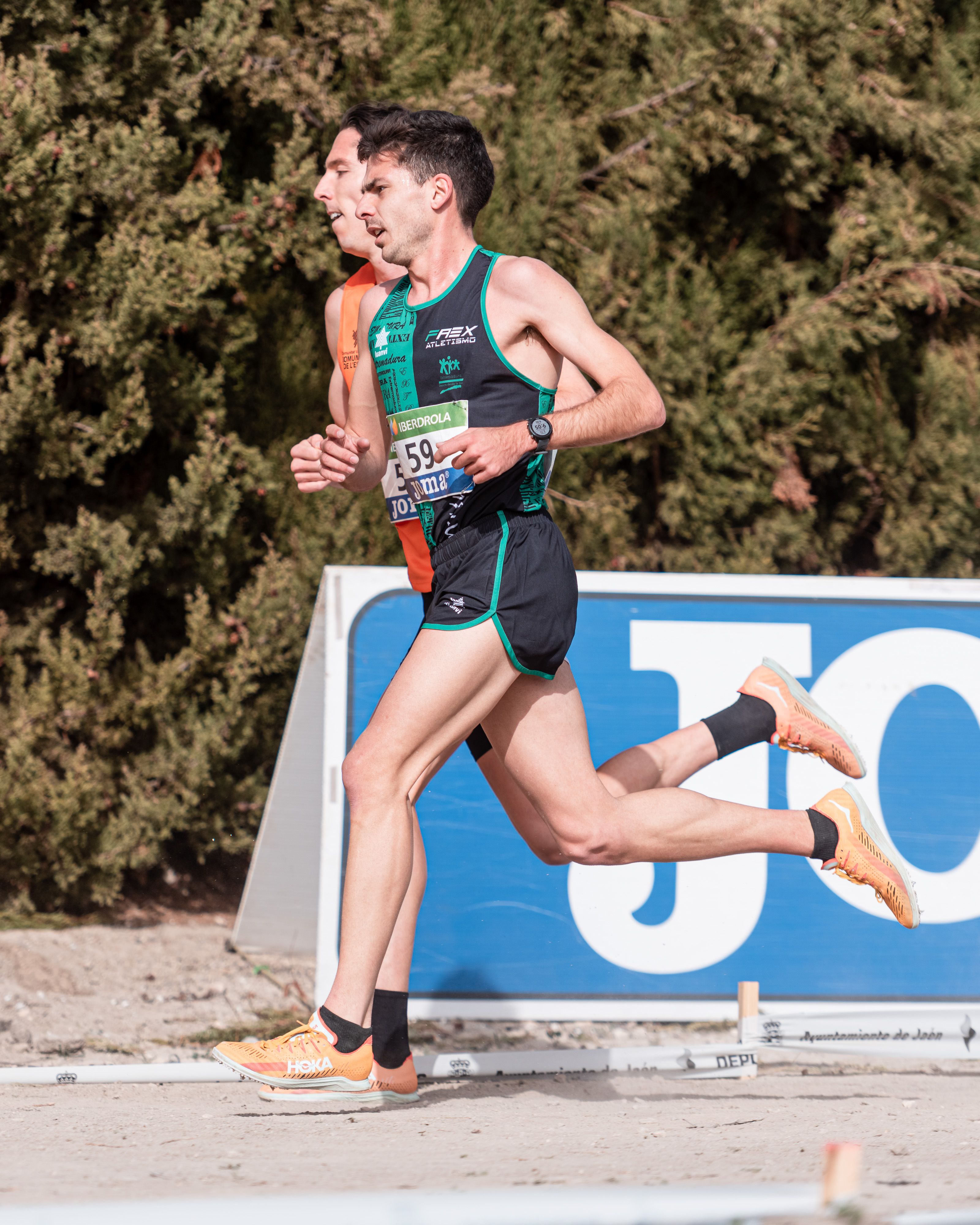 Yago Rojo y Andreu Blanes en el Campeonato de España de Campo a Través. SPORTMEDIA.