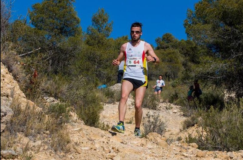 Una imagen del corredor, que regresa al ADA Yeclano.