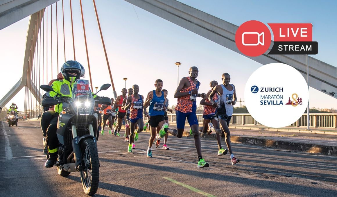 Sigue en directo la retransmisión del Zurich Maratón de Sevilla.