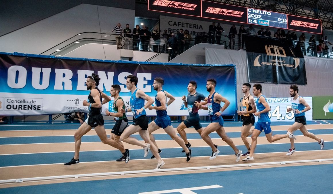Una imagen del Campeonato de España de Ourense celebrado en 2020. SPORTMEDIA.