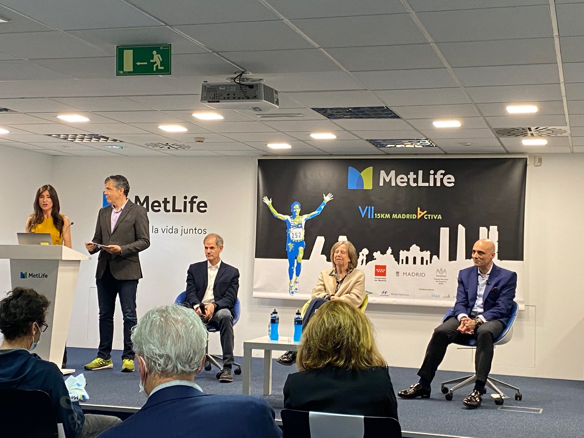 Presentación del 15K MetLife Madrid Activa 
