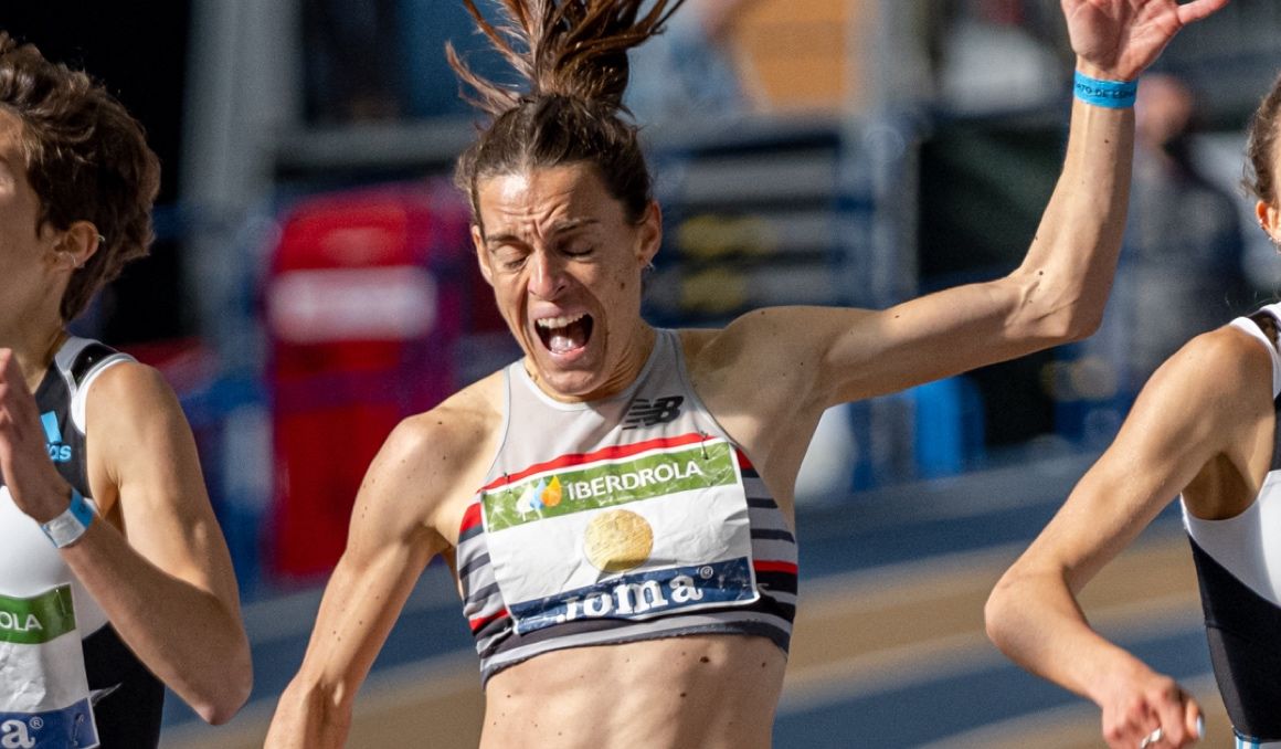 La recta final del Campeonato de España de Ourense donde Esther Guerrero sufrió la lesión. VSM PHOTOEVENTS.
