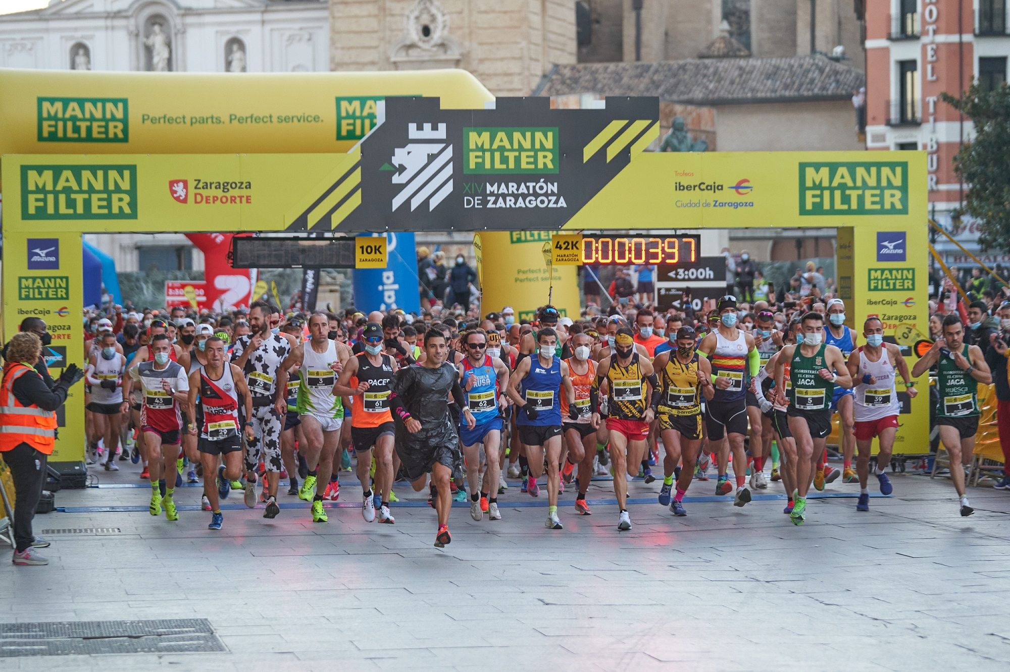 El Mann Filter Maratón y 10K de Zaragoza CaixaBank se disputará el próximo 3 de abril. | Last Lap