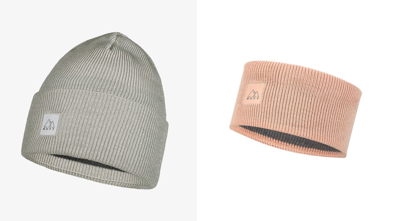 Gorro y cinta Buff Crossknit Solid