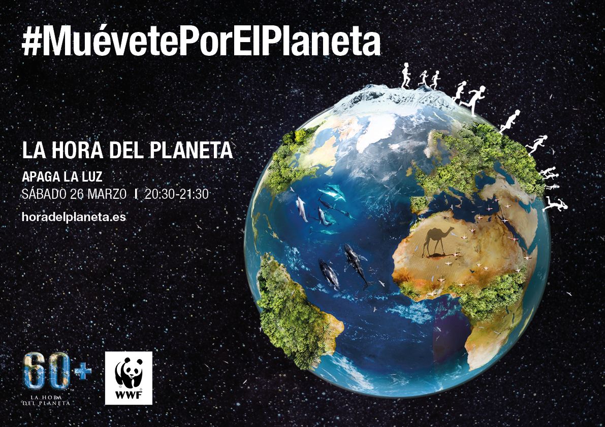 Demuestra tu compromiso con La Hora del Planeta sumando #KmPorElPlaneta