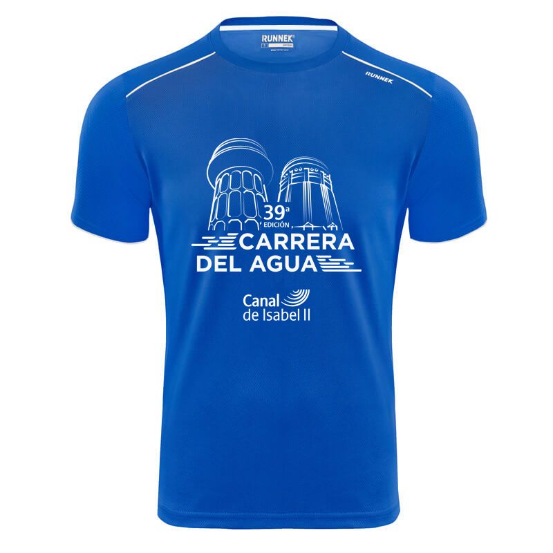 Así es la camiseta de la Carrera del Agua 2022