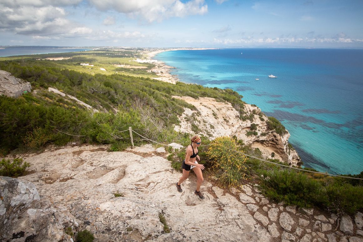 Formentera ofrece lugares idílicos para caminar o correr | Foto: Santa Fotografía