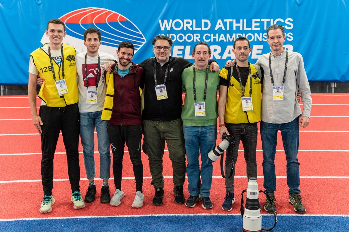Los enviados especiales al Mundial de Belgrado disfrutaron como niños del mejor atletismo del mundo