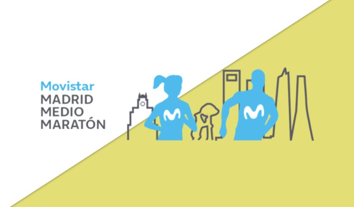 Sorteamos 10 dorsales dobles para el Movistar Madrid Medio Maratón.