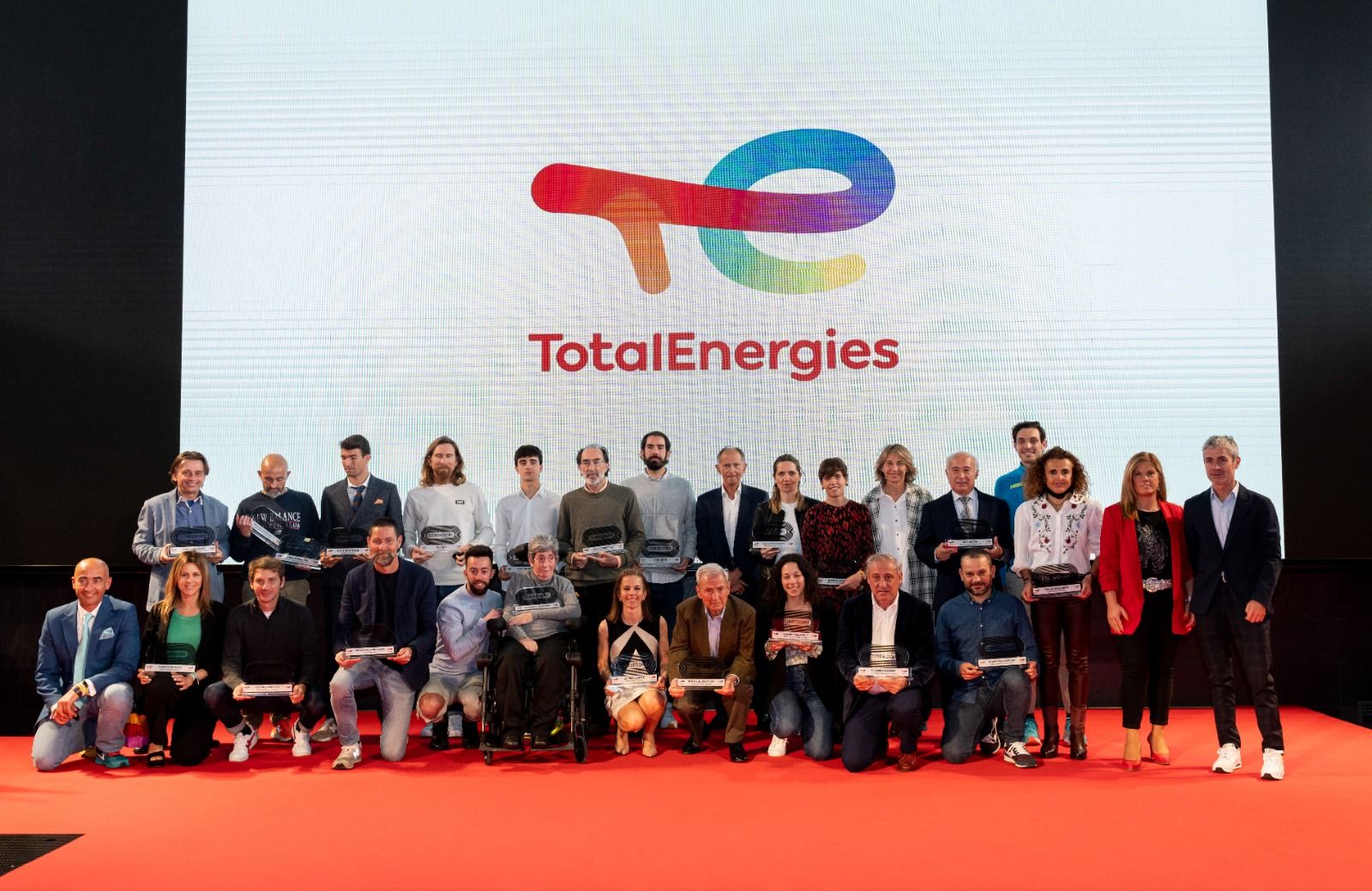 Todos los galardonados en los Premios TotalEnergies Corredor. VSM PHOTOEVENTS.