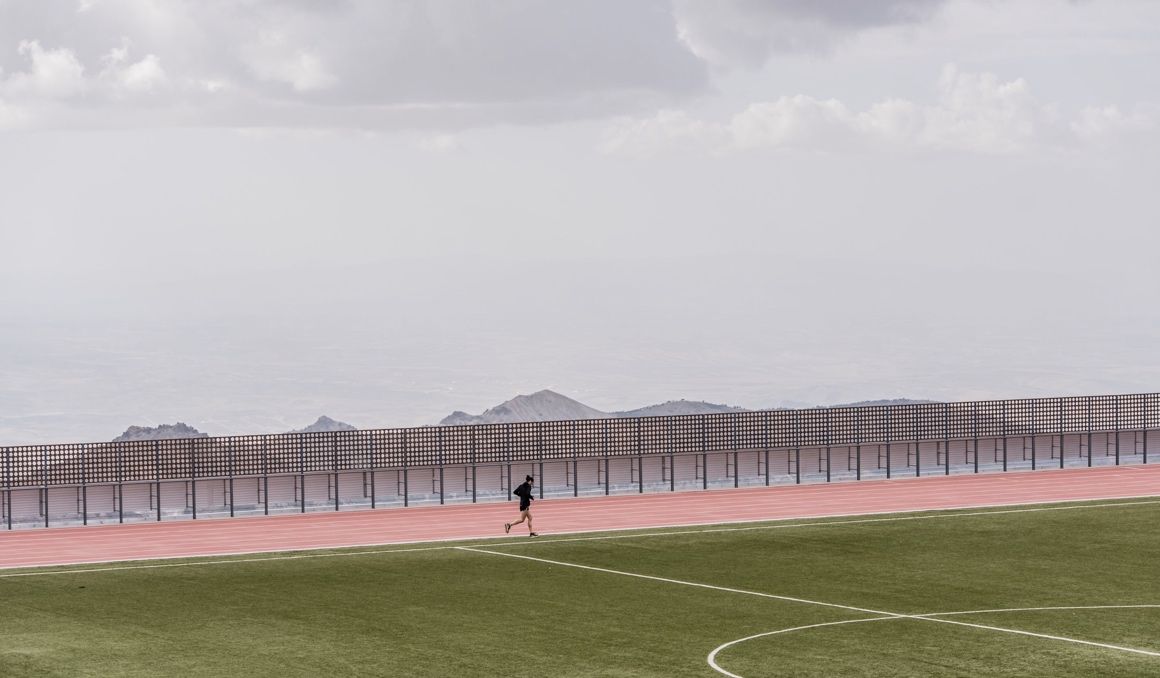 Una imagen de un atleta en el Centro de Alto Rendimiento de Sierra Nevada. SPORTMEDIA.