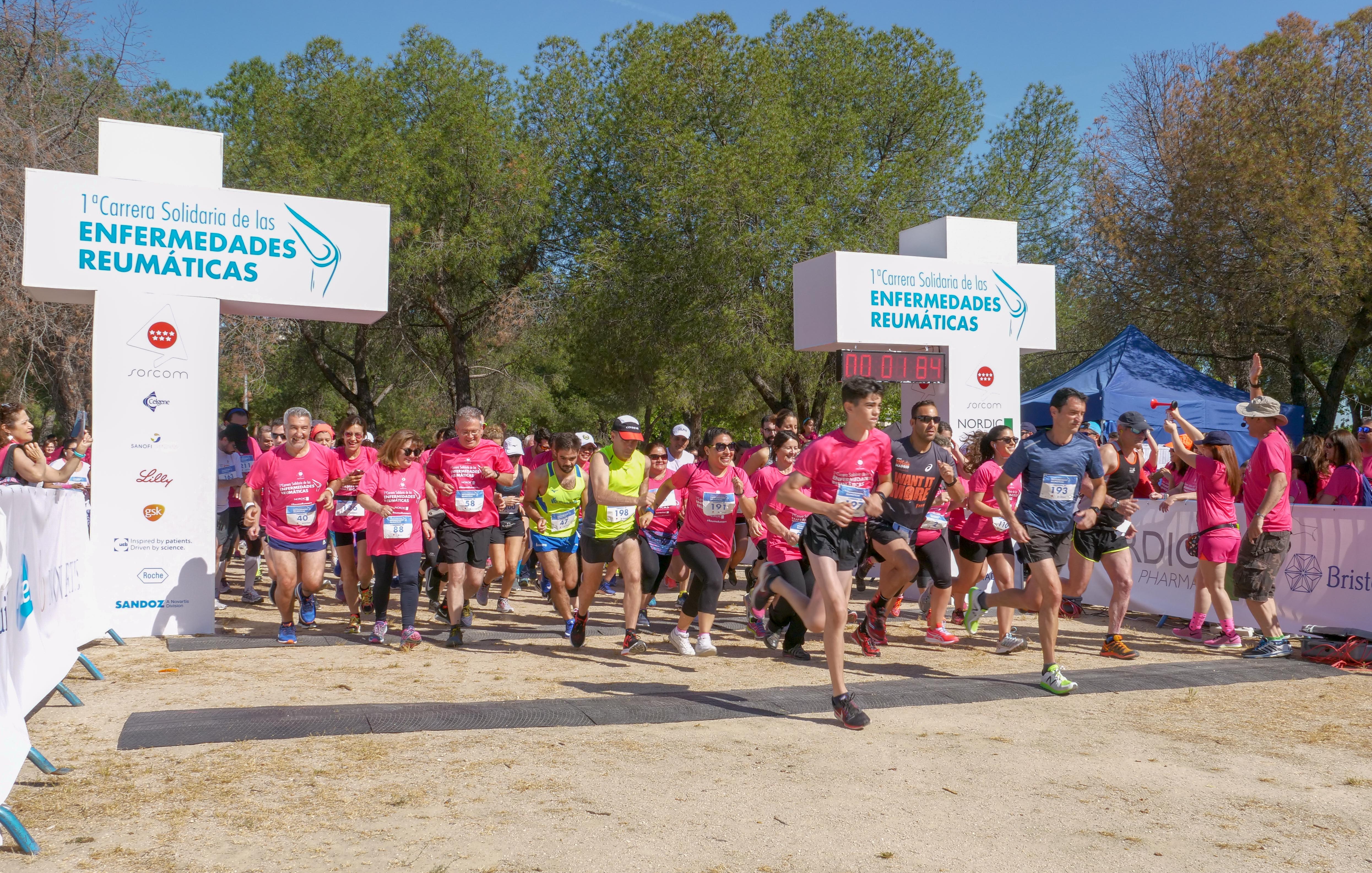 El 22 de mayo se celebra la Carrera Solidaria de las Enfermedades Reumáticas.