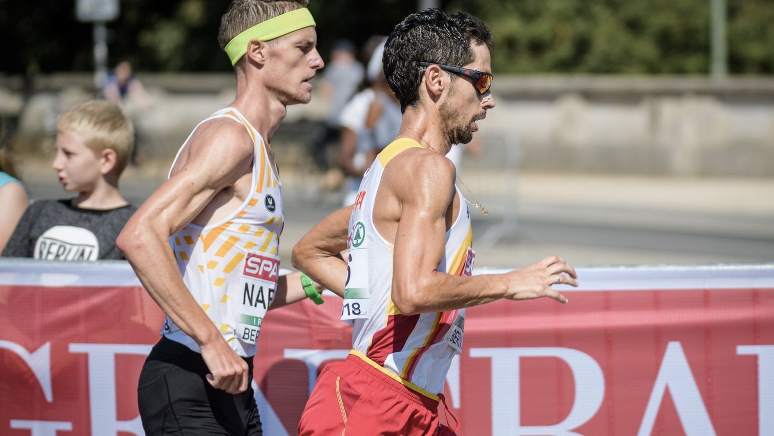 Javi Guerra en el último Campeonato de Europa en el que fue cuarto. SPORTMEDIA.