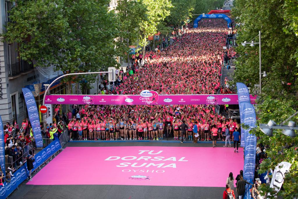 Las mejores fotos de la Carrera de la Mujer Central Lechera Asturiana de Madrid (14)
