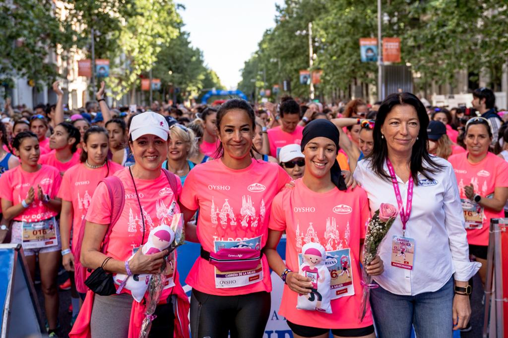 Las mejores fotos de la Carrera de la Mujer Central Lechera Asturiana de Madrid