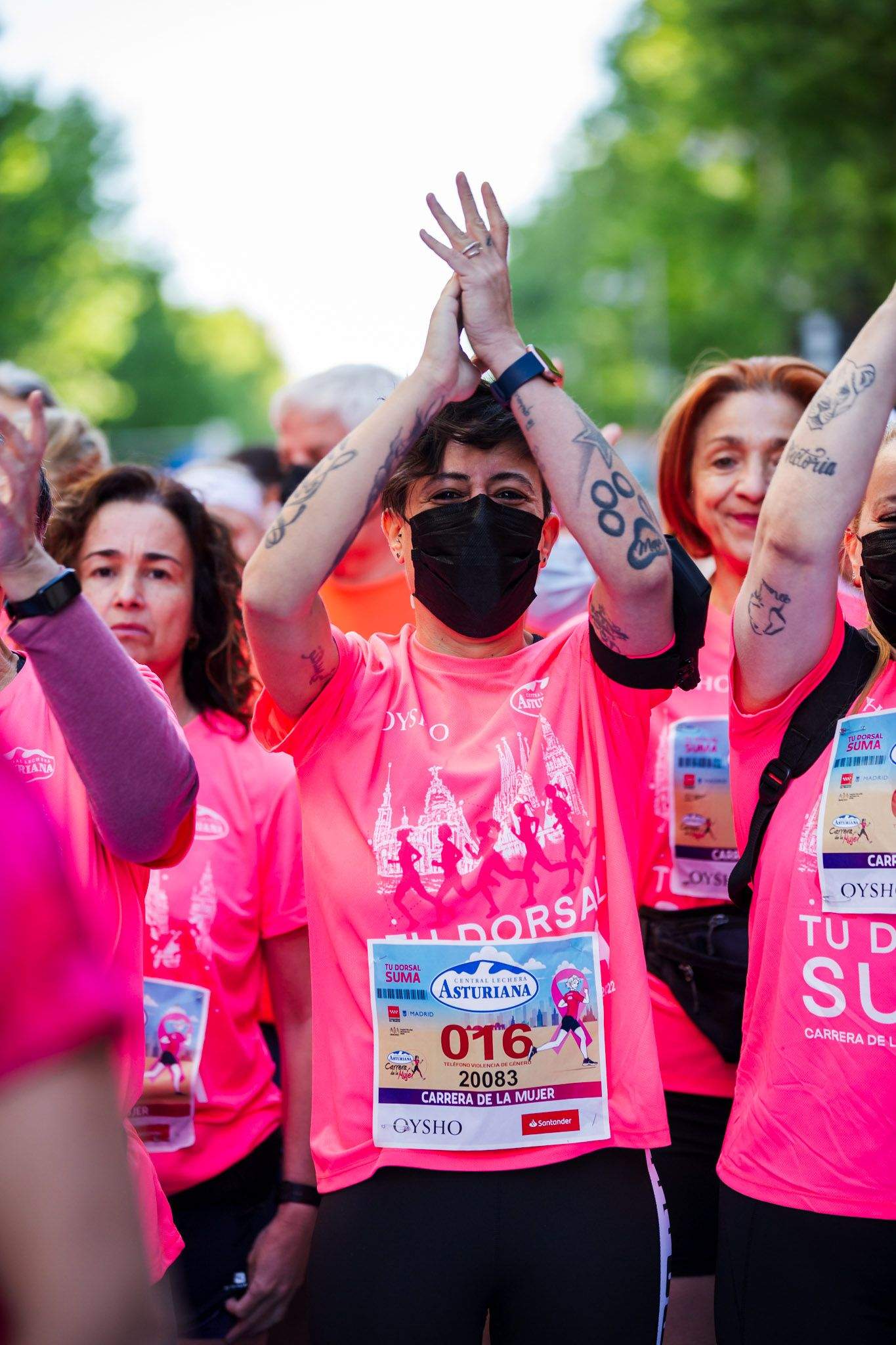 Las 50 fotos más espectaculares de la Carrera de la Mujer de Madrid 1