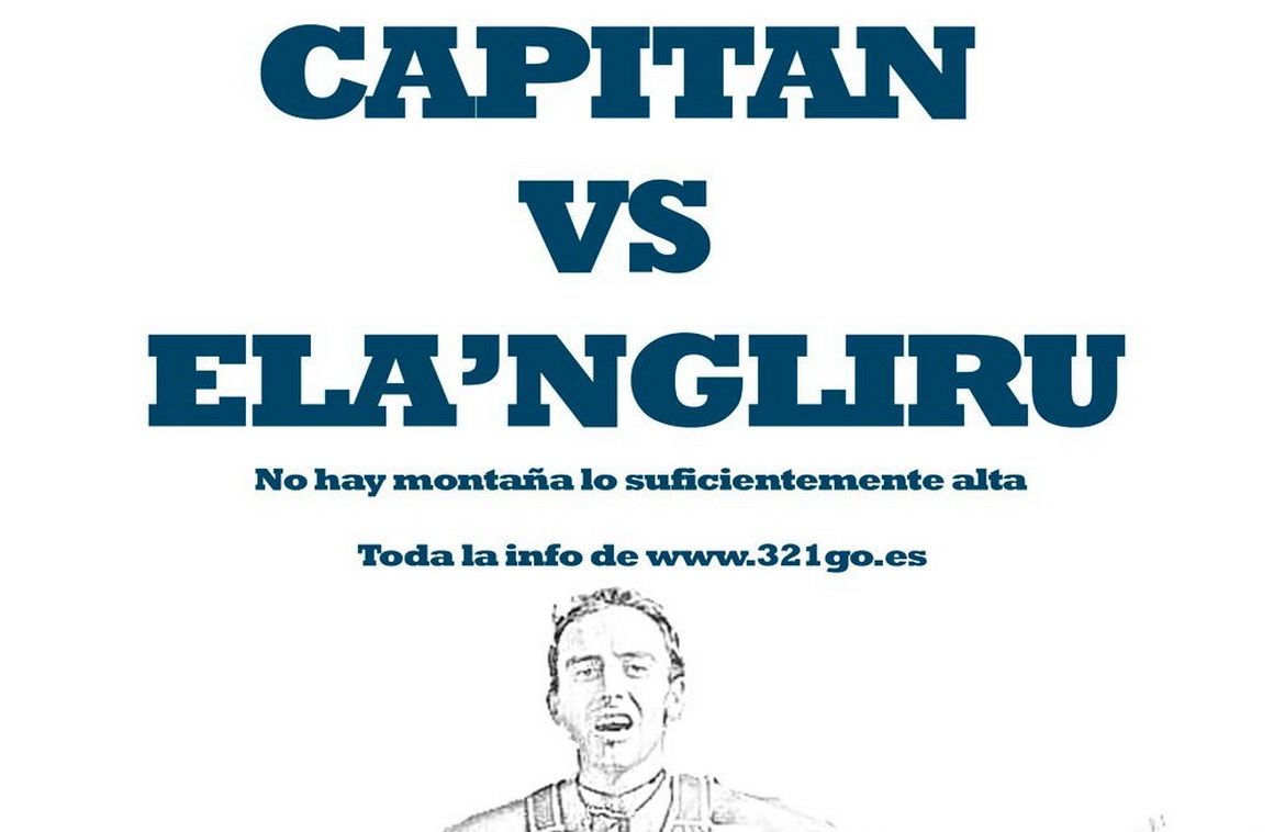 Capitan VS Angliru es una bella iniciativa solidaria