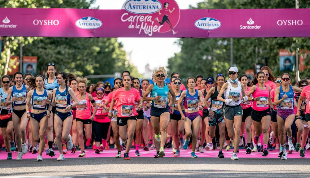 Salida de la Carrera de la Mujer Central Lechera Asturiana de Madrid Salida de la Carrera de la Mujer Central Lechera Asturiana de Madrid