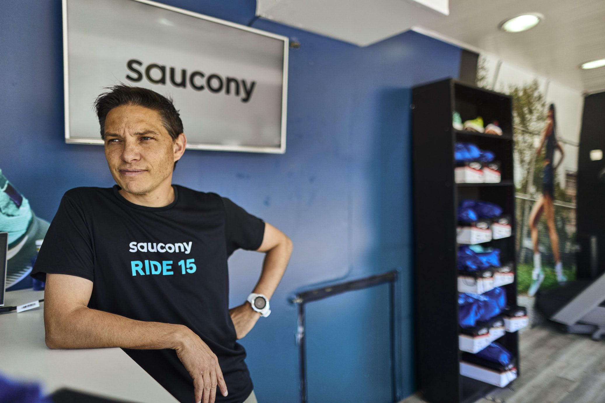 Ricard Fernández es el responsable de producto de Saucony