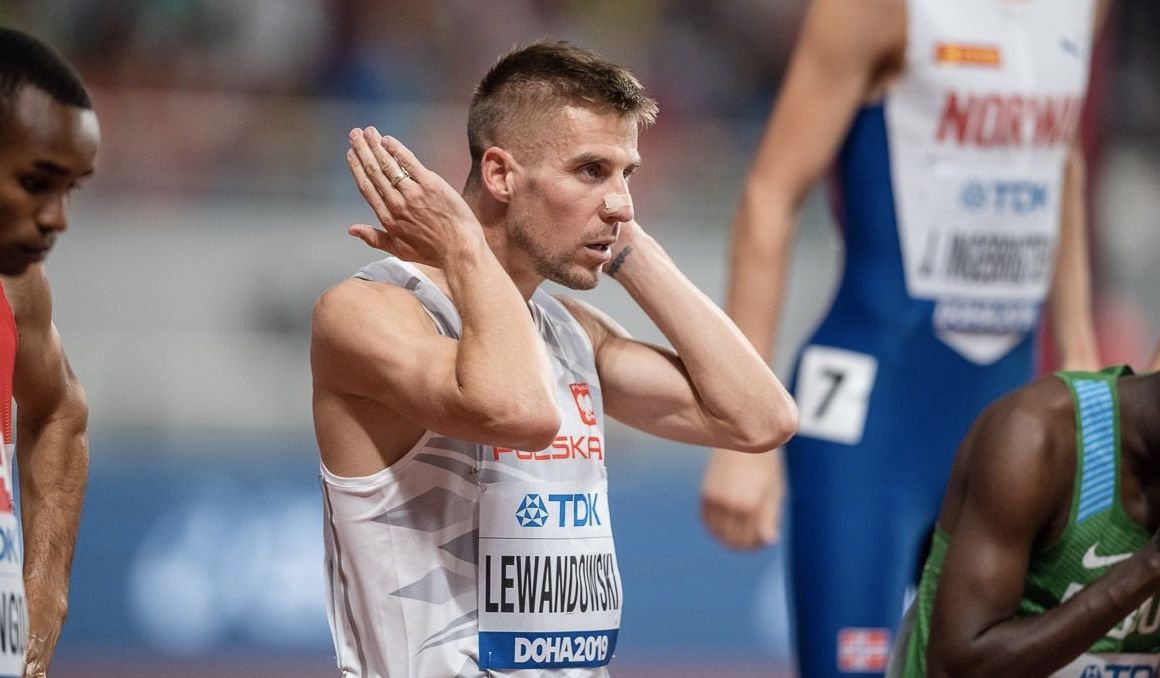 Marcin Lewandowski en el Campeonato del Mundo de Doha 2019, donde fue bronce en los 1500 metros. SPORTMEDIA.